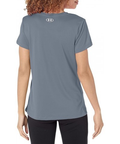 Women's UA Tech™ T-Shirt (002) Gravel / / Metallic Silver Large $11.22 Activewear