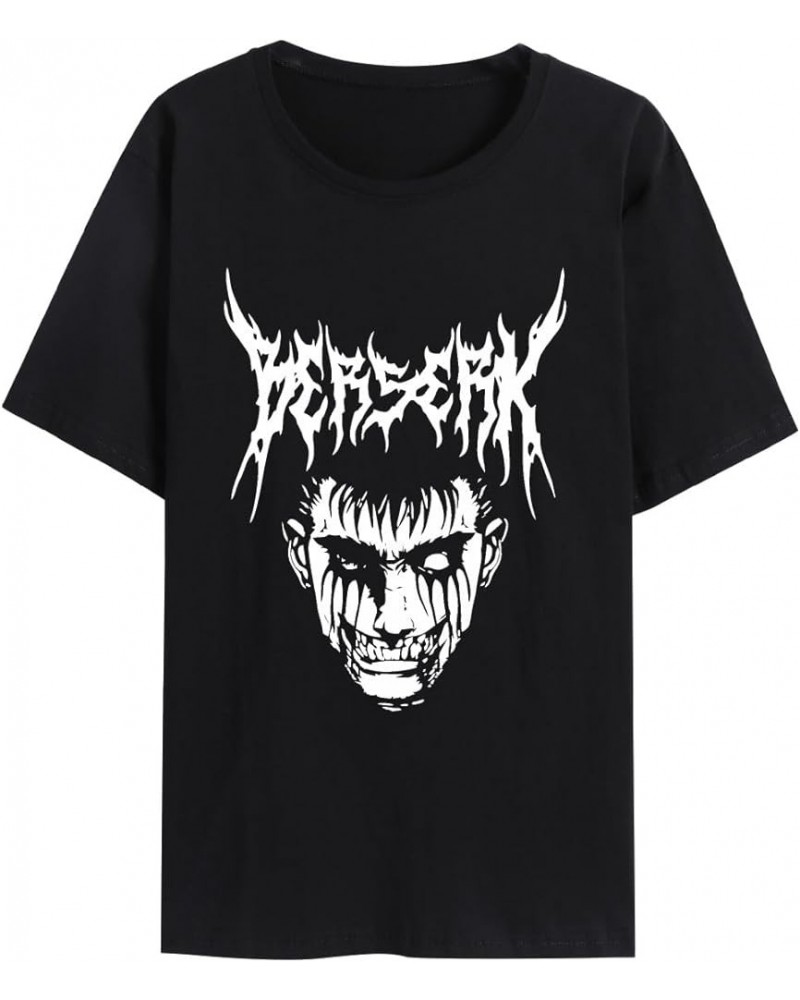 Berserk Brand of Sacrifice Graphic T-Shirt, Red Brushed Storyline, Manga Action Anime Shirt, Negro Black8 $11.49 T-Shirts