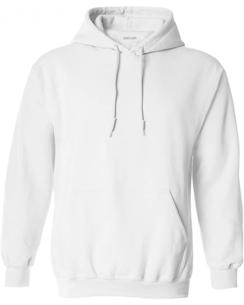 JOES Men's Hoodies Soft & Cozy Hooded Sweatshirts in 37 Colors:Sizes S-5XL White $21.08 Hoodies & Sweatshirts