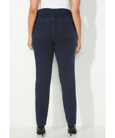 Women's Plus Size The Knit Jean Chocolate Ganache $29.39 Jeans