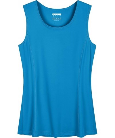 Women's Workout Tank Top Sleeveless Quick Dry Sun Protection UPF 50+ Running Hiking Athletic Gym Yoga Tank Tops Green Blue $9...