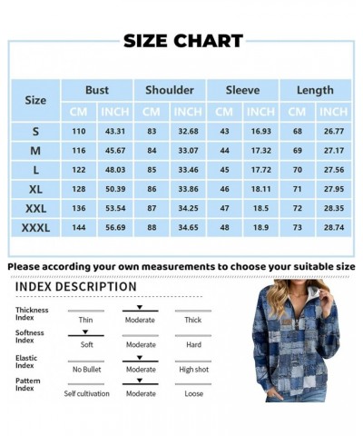 Hoodies for Women Fashion Print Long Sleeve Loose Half Zippered Hoodie with Pocket 1-brown $12.40 Hoodies & Sweatshirts