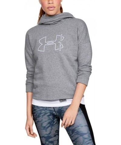 UA Cotton Big Logo Steel Light Heather $23.98 Hoodies & Sweatshirts