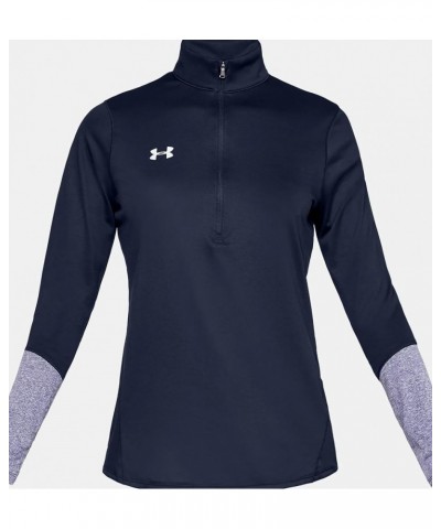 Women's Locker 1/2 Zip T-Shirt White/ Elemental Light Heather/ Graphite XX-Large $12.93 Activewear