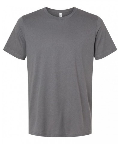 Bella USA Made Jersey V-Neck T-Shirt Solid Asphalt Blend $7.73 T-Shirts