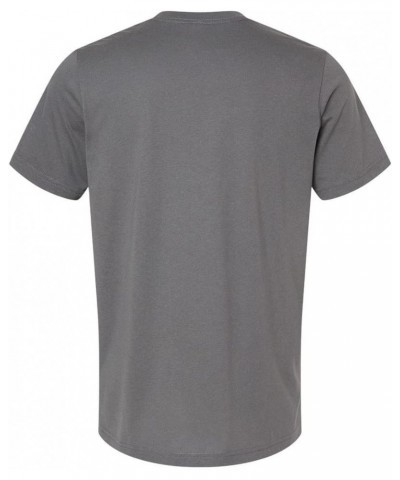 Bella USA Made Jersey V-Neck T-Shirt Solid Asphalt Blend $7.73 T-Shirts