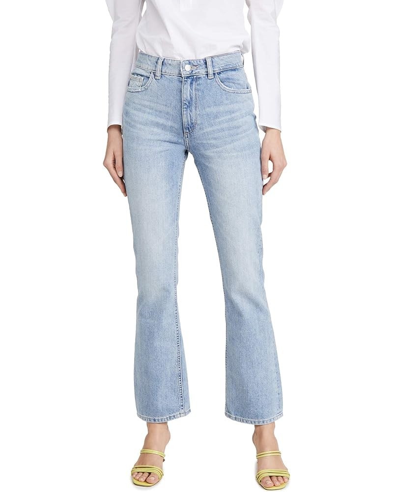 Women's Bridget Mid Rise Bootcut Jeans Aurora $74.05 Jeans