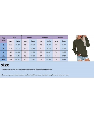 Womens Casual Crewneck Sweatshirt Long Sleeve Solid Color Shirt Soft Lightweight Loose Top Fall Clothes C-g $10.30 Hoodies & ...