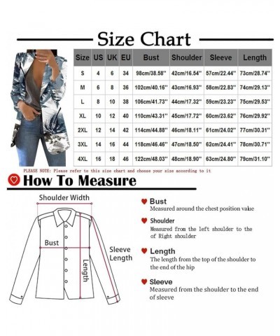 Womens Jackets Long-Sleeve Lapel Collar Stretch Jacket Suit Blazer Classic Fit Business Casual Boyfriend Blazer A-blue $10.97...