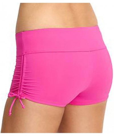 Women's Swim Shorts UPF50+ Sport Board Shorts Tankini Swimsuit Bottom Rose Red $12.82 Swimsuits