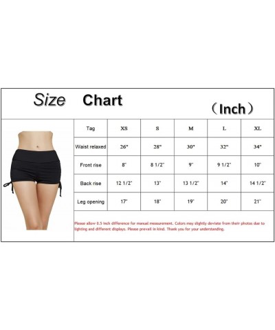 Women's Swim Shorts UPF50+ Sport Board Shorts Tankini Swimsuit Bottom Rose Red $12.82 Swimsuits