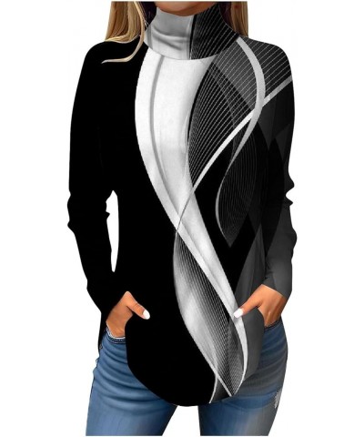 Womens Long Sleeve Tops Spring Fashion Trends Graphic Tees Casual Ladies Crewneck Blouses Holiday Pullover Clothes 9-gray $9....