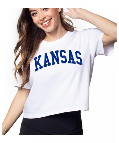 Women's Short 'N Sweet Tee Kansas Jayhawks Medium White $9.69 T-Shirts