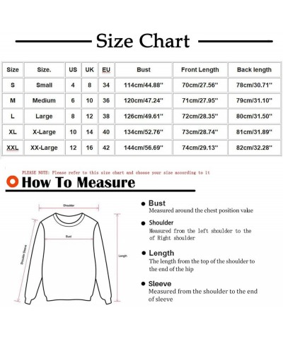 Oversized Sweatshirt for Women Crewneck Lightweight Solid Color Fall Outfits Fashion Teen Girl Y2k Winter Warm Clothes H06 Pu...