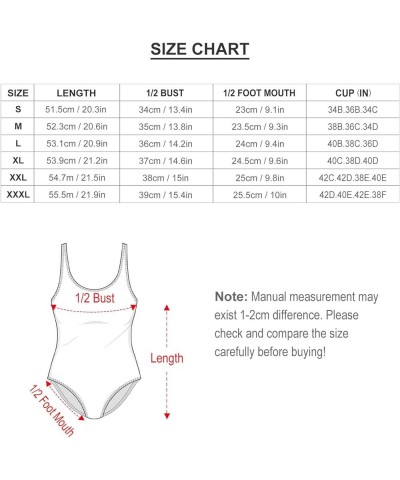 Custom Husband Face on American Flag Women's One Piece Backless Bathing Suit Tummy Control Swimsuit Big Face $18.80 Swimsuits