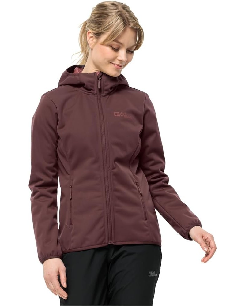 Women's Windhain Hoody W Dark Maroon $42.31 Jackets