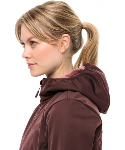 Women's Windhain Hoody W Dark Maroon $42.31 Jackets