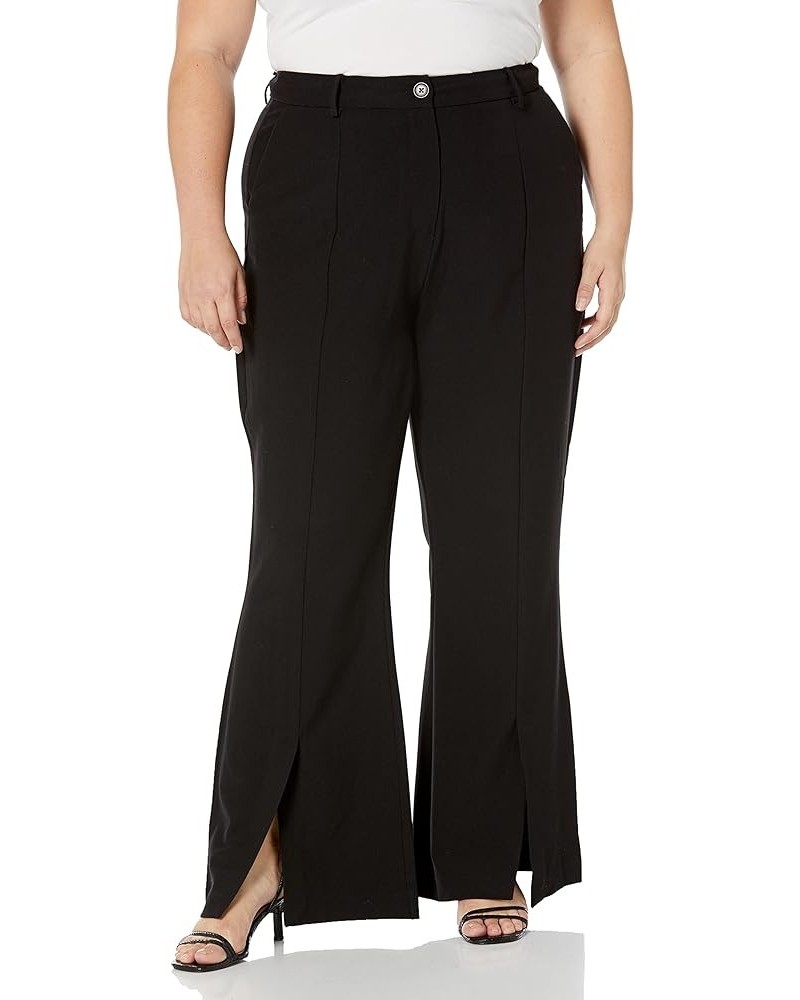 Women's City Chic Plus Size Pant Aurora Black $12.63 Pants