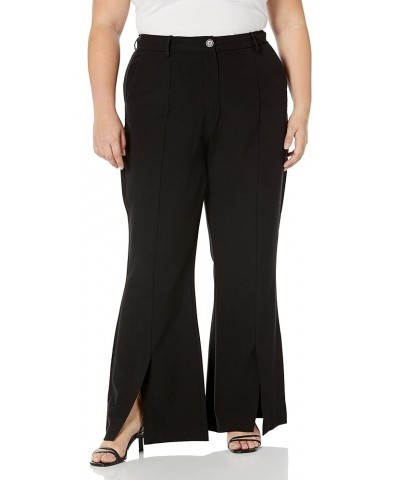 Women's City Chic Plus Size Pant Aurora Black $12.63 Pants