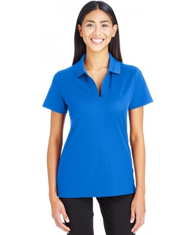 DG LDS HTHR PIMA SPT BLD POLO French Blue $12.19 Shirts