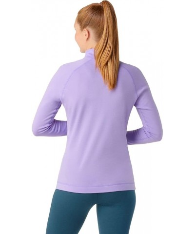 Women’s Base Layer Top - Merino 250 Wool Active 1/4 Zip Outerwear Ultra Violet $48.14 Activewear