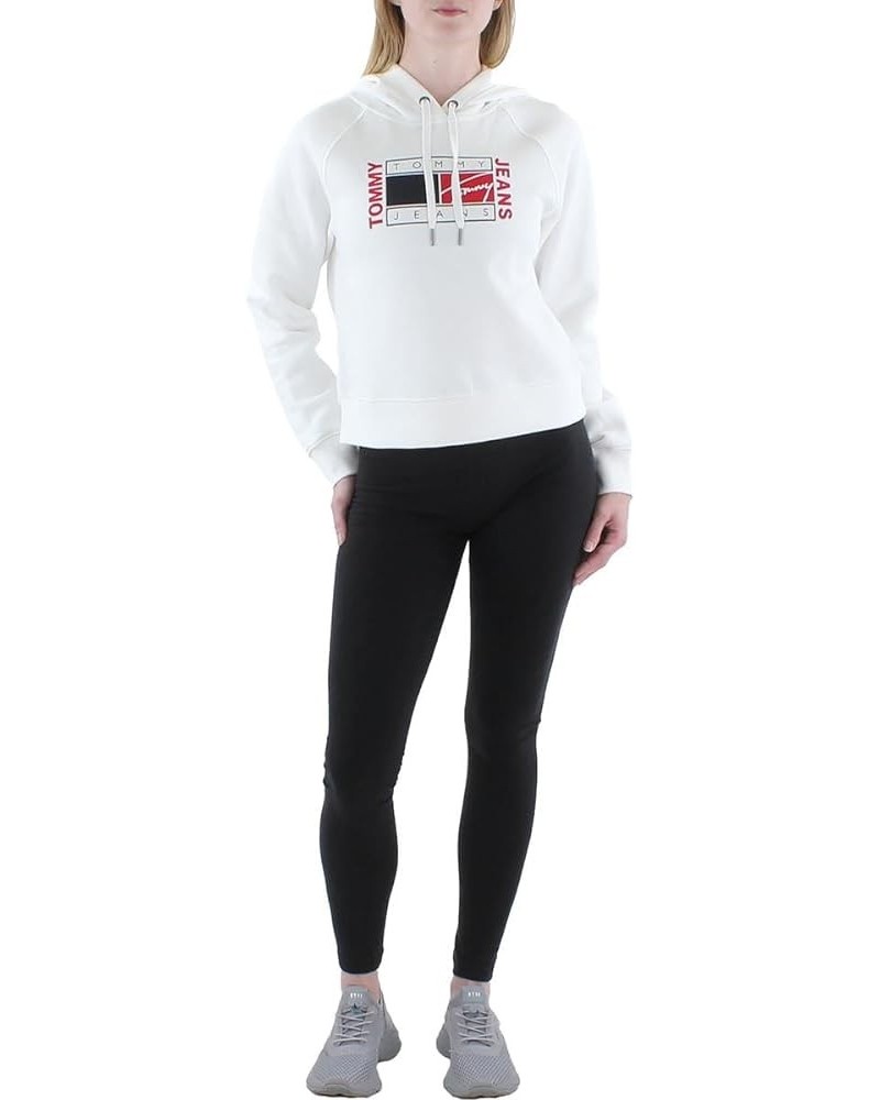 Women's Everyday Fleece Graphic Hoodie Sweatshirt Bright White $23.63 Hoodies & Sweatshirts