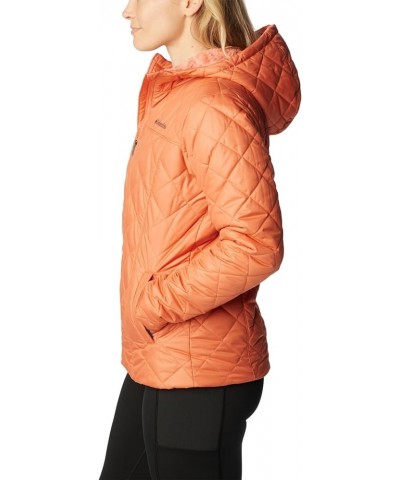 Women's Copper Crest Hooded Jacket Faded Peach $54.33 Jackets