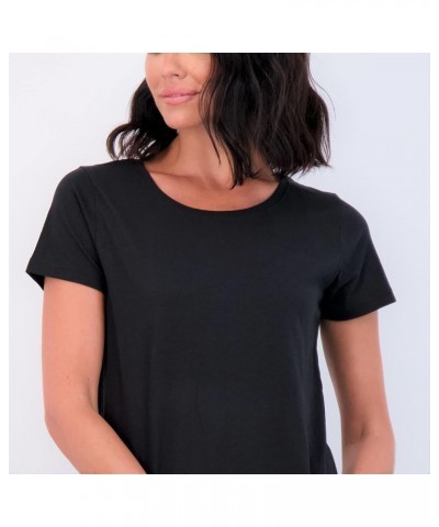 4 Pack: Women's Classic-Fit Cotton Short-Sleeve Scoop Crew Neck T-Shirt (Available in Plus Size) Regular Size Set 1 $17.15 T-...