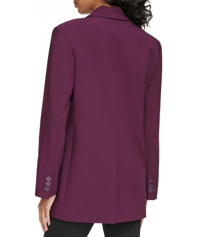 Women's Two Button Blazer Aubergine $41.06 Blazers