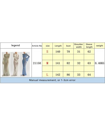 Women's Long Sleeve Backless Hollow Out Dress Y2k Crochet Knit Maxi Dresses Sexy Long Dresses Ya Long White $13.77 Dresses