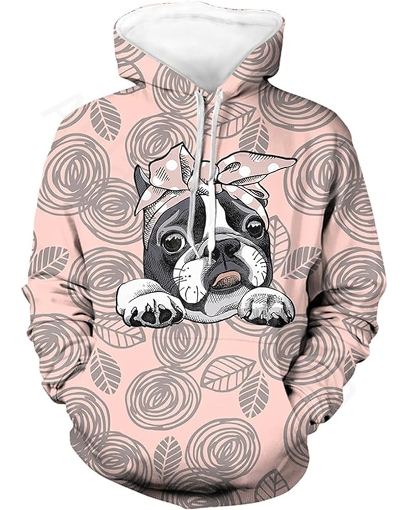 Unisex Women Men Casual Sweatshirts Fashion Long Sleeve Hoodies Pullover XS-6XL French Bullldog $20.39 Hoodies & Sweatshirts