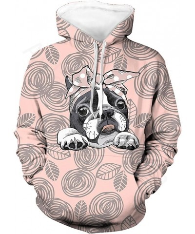 Unisex Women Men Casual Sweatshirts Fashion Long Sleeve Hoodies Pullover XS-6XL French Bullldog $20.39 Hoodies & Sweatshirts