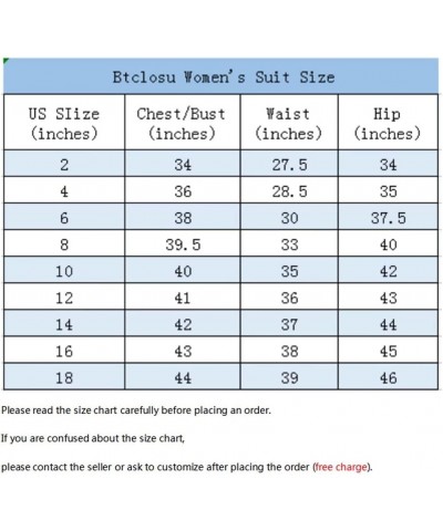 Women's 2 Piece's Slim Fit Suit Skirt Set for Office Lady Blazer & Skirt Turquoise $35.35 Suits