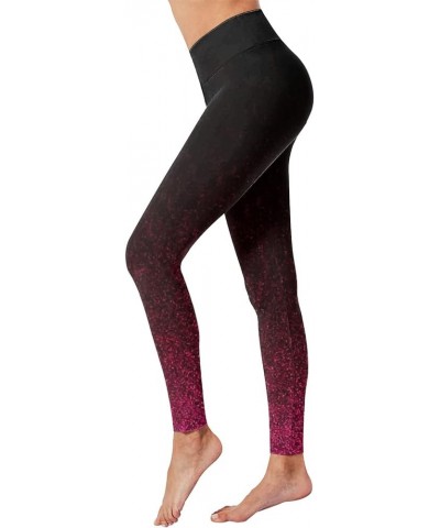 Fleece Lined Leggings Casual Waist High Fashion Women Pants Pants Yoga Pants Fleece Lined Leggings High Waisted Wine 4 $7.26 ...