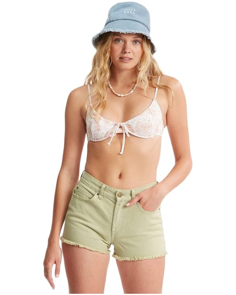 Women's Drift Away Denim Short Light Avocado (Tgq0) $28.72 Shorts