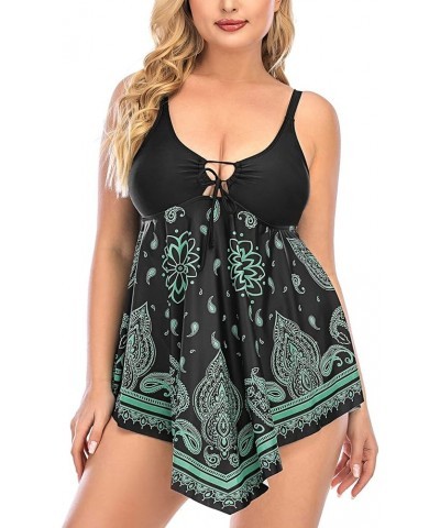 Women's Bikini Sets Plus Size Printed Sexy Backless One-Piece Swimsuit Bathing Suit Swimmwear Y1black $13.16 Swimsuits