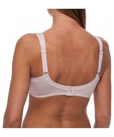 Women's Wireless Plus Size Unlined Minimizer Full Coverage Bra Beige $22.13 Bras