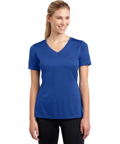 Ladies V-Neck PosiCharge Competitor Tee, True Royal, X-Large $8.64 Activewear