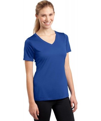 Ladies V-Neck PosiCharge Competitor Tee, True Royal, X-Large $8.64 Activewear