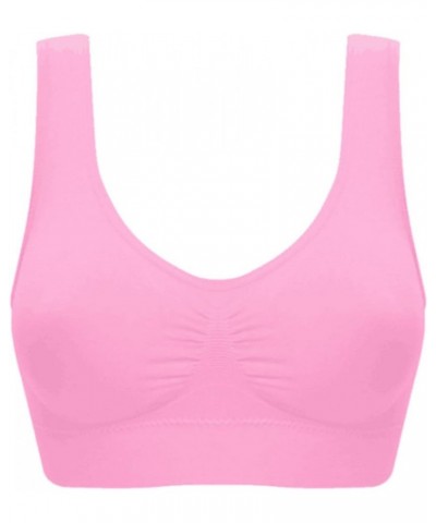 Ladicool Air Bra,Wireless Full-Coverage Bra,Invisible Wireless Air Bra, Breathable Sports Ladycool Bras for Women Pink $9.68 ...