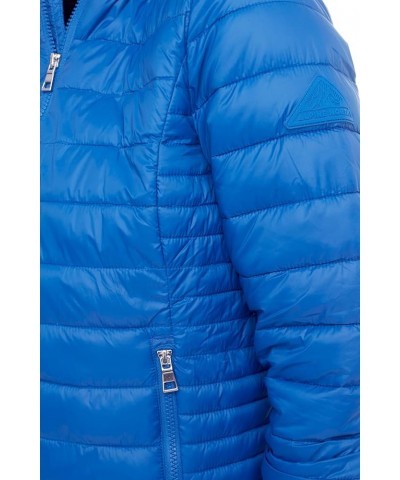 Women’s Vegan Down Packable Puffer - Lightweight, Weather-Resistant Jacket With Hood For Women with Carry Bag Cobalt $35.07 J...