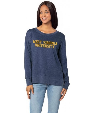 Women's Everyday Tunic West Virginia Mountaineers 3X Navy $22.38 Jerseys