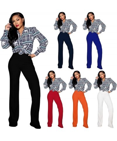 Women High Waisted Dress Pants Work Trousers Slacks Bottoms Casual Pull On Long Stretch Solid Office Business Black $18.19 Pants