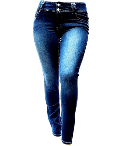 L’Square/MI Jeans/Be by Hailey Dark Blue Women's Plus Size Denim Jeans Stretch Bootcut/Skinny Pants Mi Jeans Mi-3m172ms $14.5...