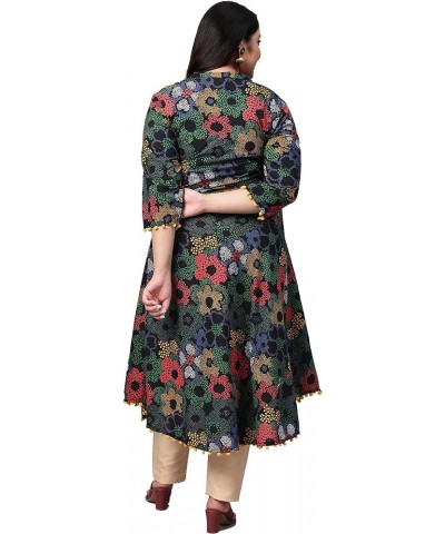 Women's Cotton Printed Anarkali Kurta for Mother's Day Multi. $14.80 Tops