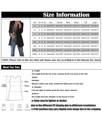 Blazer Jackets for Women Fashion Plus Size Blazer Dress Lightweight Work Office Suit Jacket Business Casual Outfits B Gray $9...