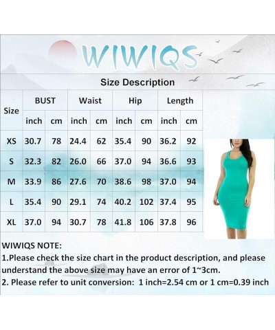 Womens Sexy Stretchy Tank Bodycon Midi Party Cocktail Dress S-XL Rose $11.54 Dresses