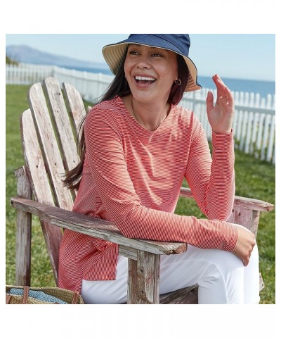 UPF 50+ Women's Daybreak Swing Top - Sun Protective Warm Angelica Summertime Paisley $28.16 Tops