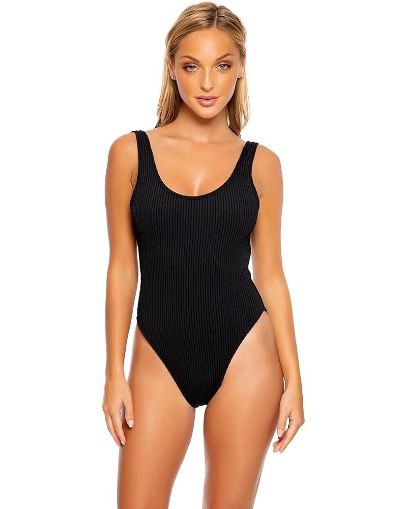 PURA CURIOSIDAD - Tank One Piece Black $63.60 Swimsuits