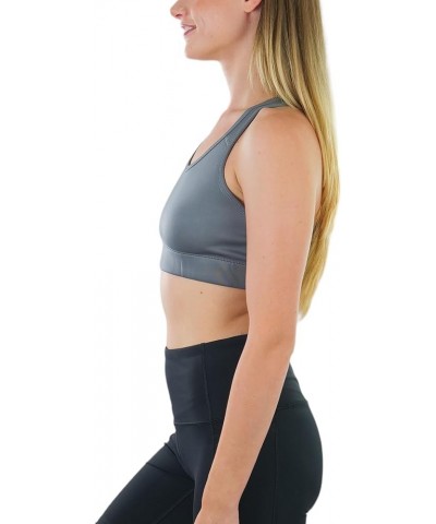 Women’s Seamless Athletic Top or Non-Padded Sports Bra Sports Bra - Charcoal $8.77 Activewear